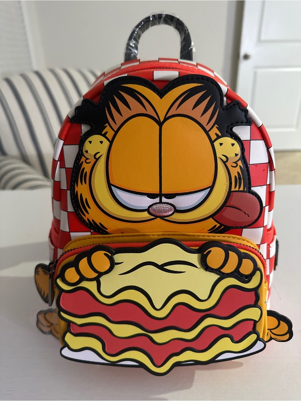 NWT Loungefly Garfield Loves Lasagna Mini Backpack 🐱